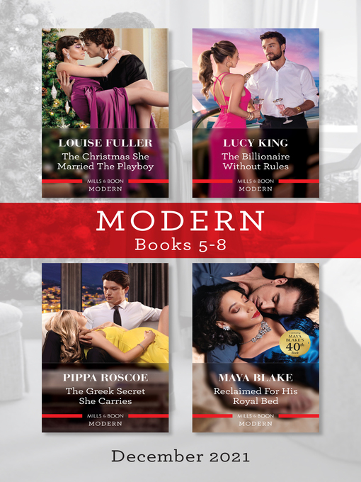 Title details for Modern Box Set 5-8: December 2022 by Lucy King - Wait list